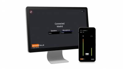 Smartalk allows broadcasts from any smartphone
