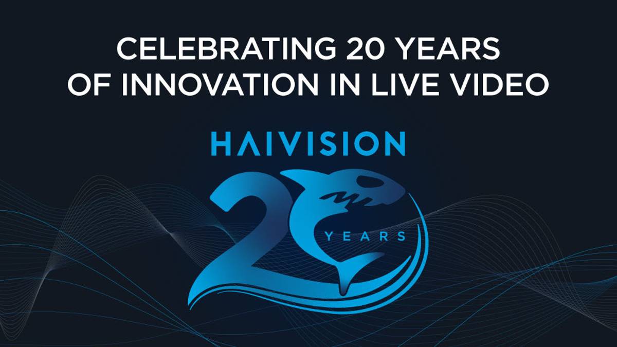 Haivision celebra 20 años de innovación en video en vivo